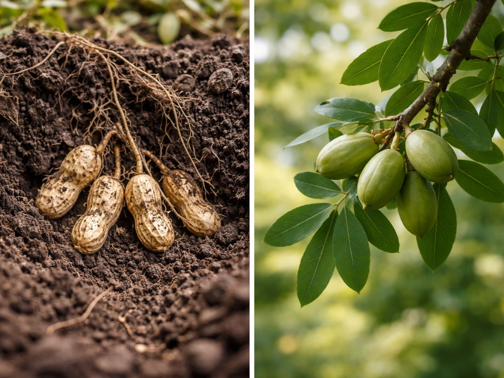 What Nuts Grow in the Ground: Underground vs Above-Ground